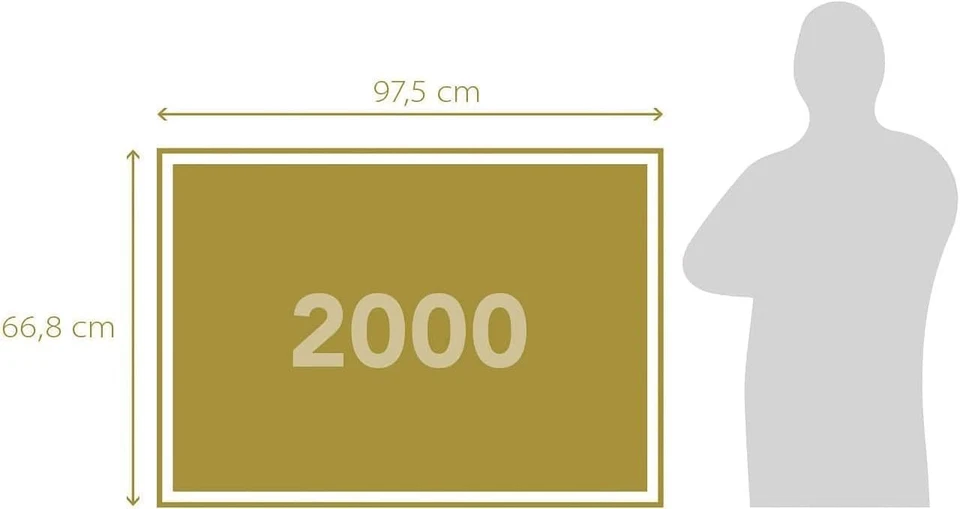 Clementoni Puzzle 2000 Pezzi New York 32544 - Immagine 4 di 4