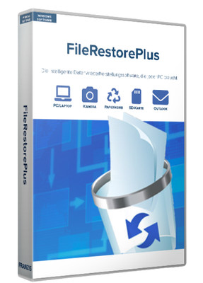 FileRestorePlus 4 - Datenrettung - Recovery - Lizenz für 1 PC - Download Version