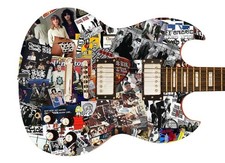 Cheap Trick Signed Autographed Custom Photo Graphics Guitar ACOA ACOA