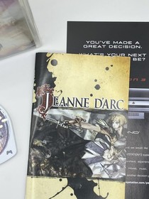 Jeanne d'Arc (Sony PSP, PlayStation Portable, 2007) -CIB And Tested