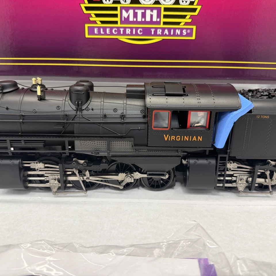 MTH Premier 20-3101-1 Virginian Triplex 2-8-8-8-2 Steam PS.2 O Gauge New #700 3v - Image 4 of 4