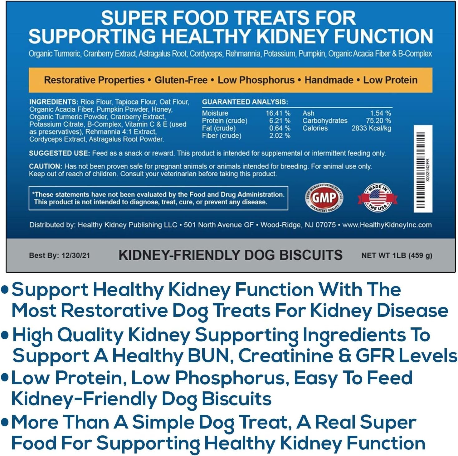 Kidney Restore Bacon Flavor Dog Treats Low Protein Dog Treats Kidney