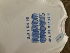 Cat And Jack Boys T-shirt Lg Husky   Inspired By The Strong Women In My Life  