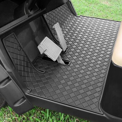 8mm Thick Rubber Golf Cart Floor Mat for Yamaha Drive2 Adventurer