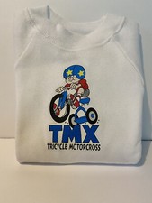 Vintage Motocross TMX Kids Crewneck Sweatshirt Size XS
