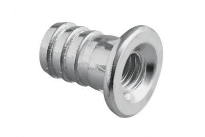 100 x Einpresshülse M6 Innengewinde für Ø 8,5 mm Bohrung NM-MUFAWB-00 der GTV