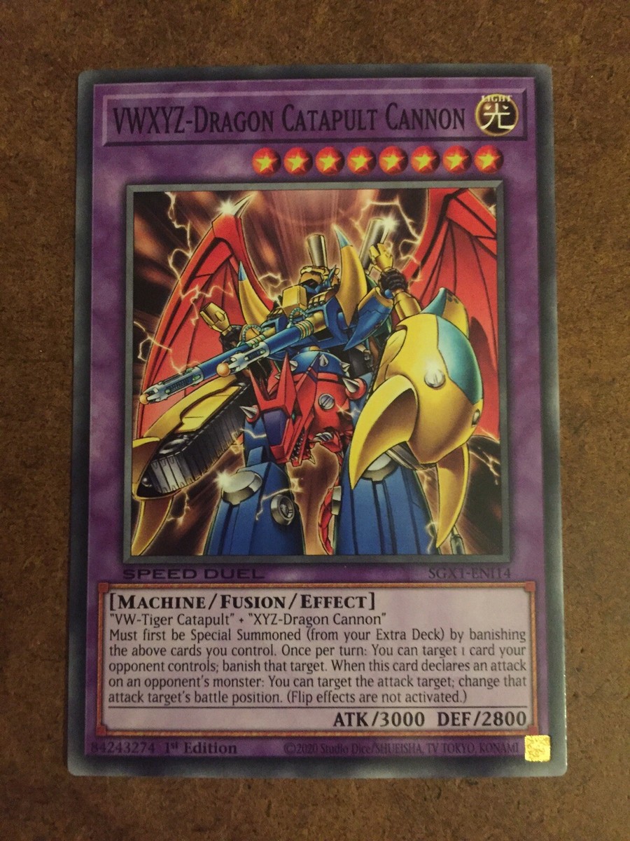 yugioh armed dragon catapult cannon deck YuGiOh Trading Card Game Legendary Duelists Ancient Millennium Single Card Common VWXYZ-Dragon Catapult Cannon LED2-EN028