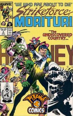 STRIKEFORCE: MORITURI #9 (1986) VF/NM MARVEL