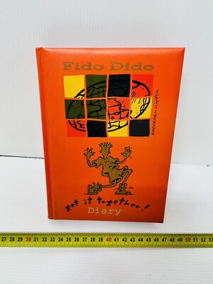 Tagebuch Schülerkalender Fido Dido Neu Perfekt Vintage