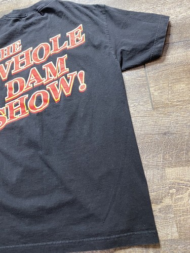 Vintage WWF Rob Van Dam Black Men Sizes Large The Whole Dam Show WWE Wrestling - Picture 10 of 12