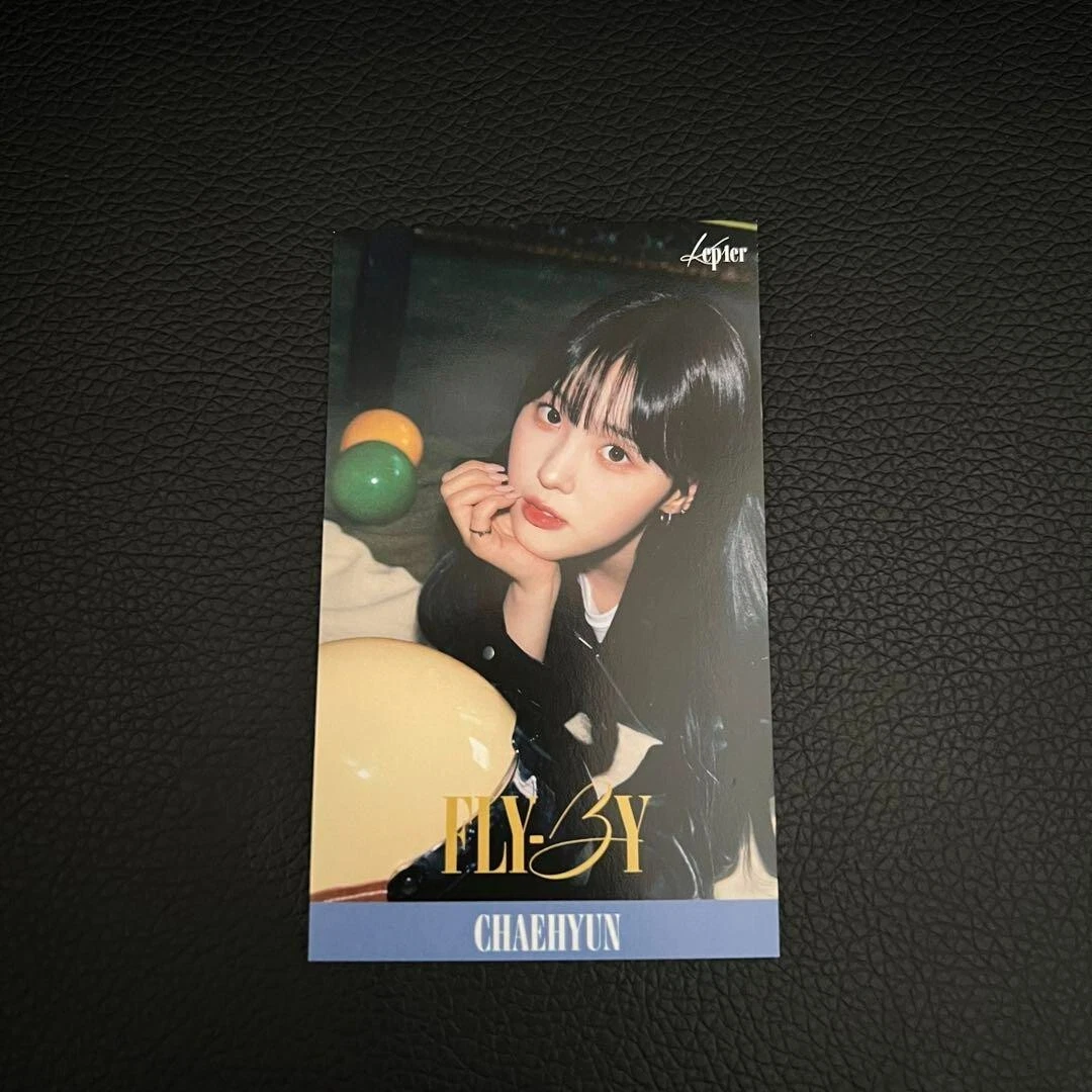 Kep1er Chaehyun FLY-BY Event Limited Offcial Photocard w/Autograph Signed