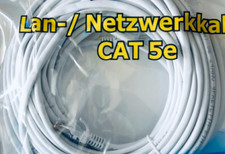 Netzwerkkabel DSL Netzwerk Cat5e Lankabel Internetkabel LAN Kabel 3, 5,10,20,30m