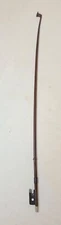 Rare antique handmade wood Oswald Weidlich violin bow viola cello 29 1/2 55g