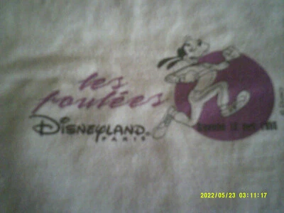 TEE SHIRT LES FOULEES DE DYSNEYLAND 1998 TAILLE XL - Photo 1/4