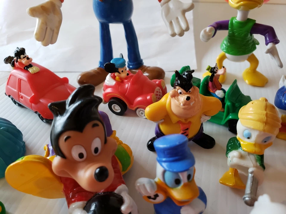 Disney Mixed Lot of 21 PVC Plastic Figures Toys Mickey Minnie Mr Scrooge Goofy - Image 4 of 4