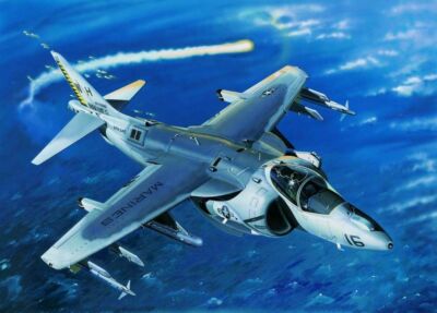 Trumpeter 02285 - 1:32 AV-8B Night Attack Harrier II - Neu