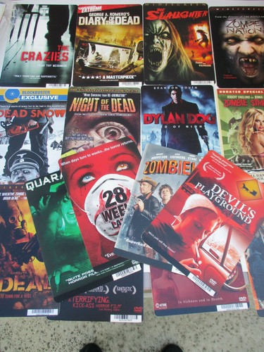 Zombie Mini Poster Lot Living Dead Zombieland Resident Evil Stripper Mancave - Bild 2 von 9