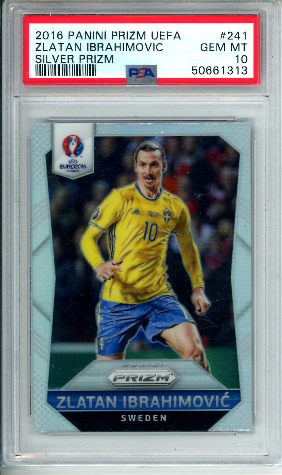 Zlatan Ibrahimovic trading card