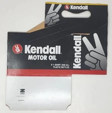 Vintage Kendall Motor Oil  6 Pack Bottle Carton Carrier New U130