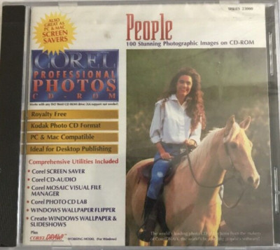 PEOPLE Corel Professional Photos CD-Rom Brand New SHIPS N 24 HOURS