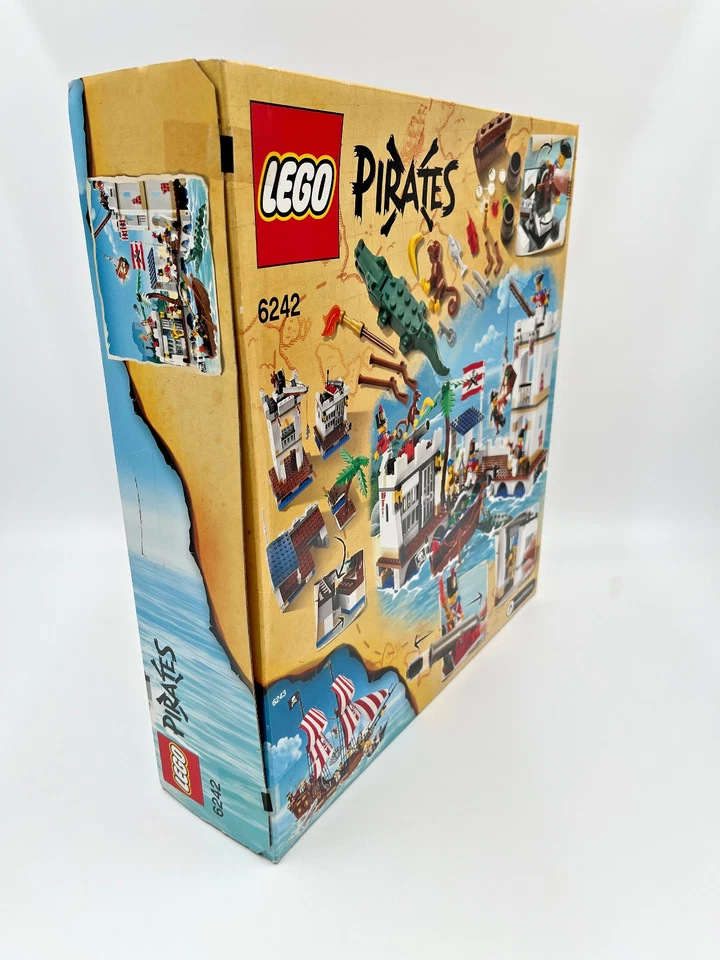 LEGO Pirates: Soldiers' Fort (6242) rare vitage new sealed in box free postage - image 4 of 4