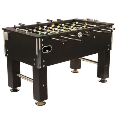 Tischkicker Profi Soccer Deluxe Schwarz I Profi Kickertisch I Turnier Kicker - Bild 1 von 3