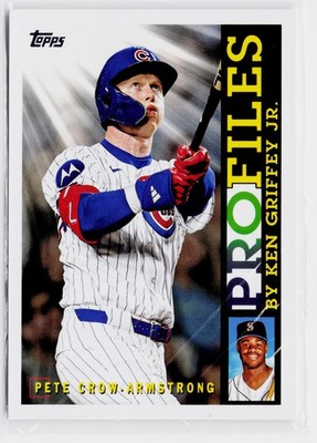 2026 Topps #TP-13 Pete Crow-Armstrong Topps Profiles