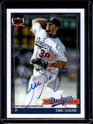 2026 Topps Series 1 Eric Gagne Red Foil (RAW)
