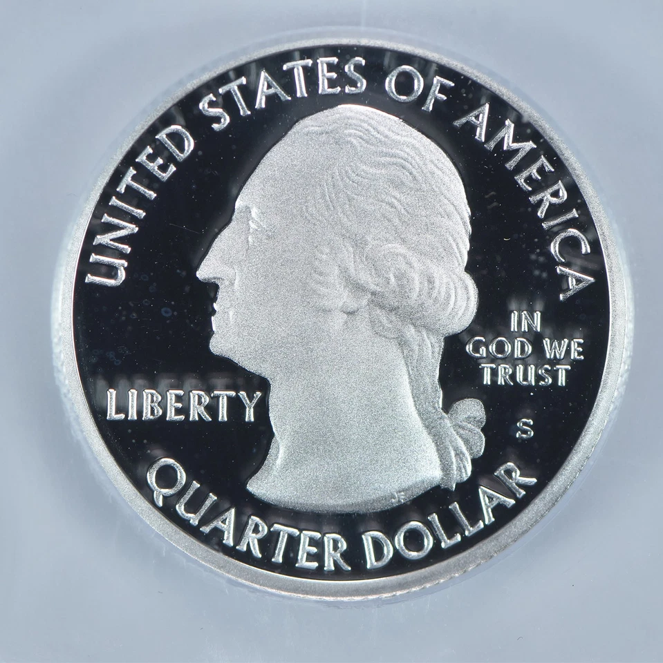 2021-S Washington Quarter ATB Tuskegee Airmen Limited Edition PR70 ICG *9208 - Image 4 of 4