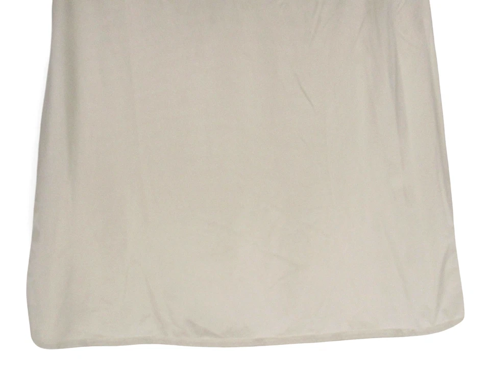 DE COLECCIÓN VANITY FAIR Suave NYLON Correas Ajustables LARGO COMPLETO SLIP/CAMISÓN Talla 32 Foto 4 de 4