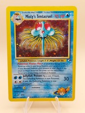 Misty's Tentacruel Gym Heroes Holo Rare No. 10/132 Pokemon - 2000 on eBay