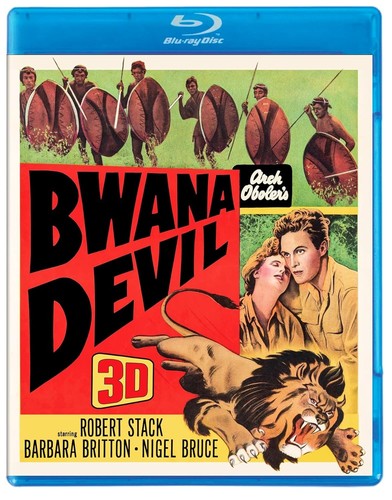 Bwana Devil (3-D) (Blu-ray) Robert Stack Barbara Britton Nigel Bruce (US IMPORT) - Picture 2 of 2