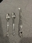 Sterling Royal Danish International Silver (2) Mini Spoons And Knife