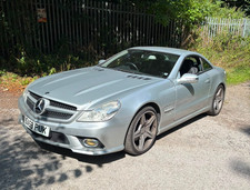 2008 08 Mercedes-Benz SL 3.5 Sl350 Convertible 2dr Petrol 7g-tronic 58,000 Miles
