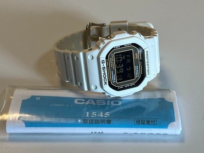 G-SHOCK DW-5025B-7JF 25th Anniversary Limited Edition White Gold Digital No Box