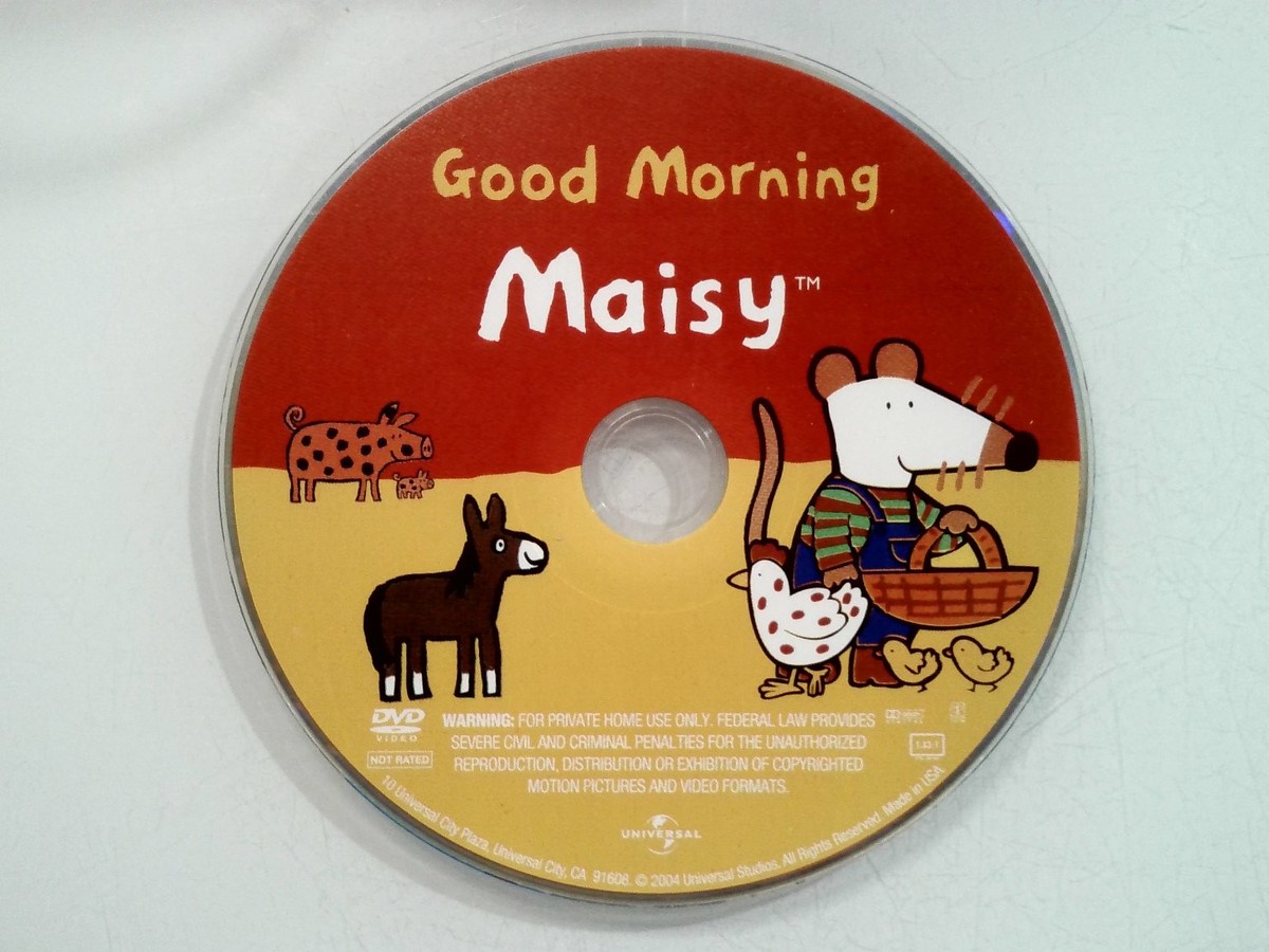 Good Morning Maisy DVD 2004 Children's Animation Universal Kids