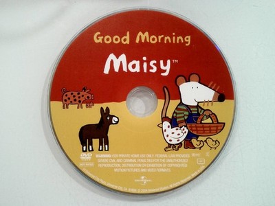 Good Morning Maisy DVD 2004 Children's Animation Universal Kids