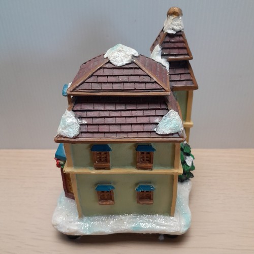 Vintage Christmas Ornament Santa's Helper Battery Operated Fiber Optic House NOS - Picture 12 of 17