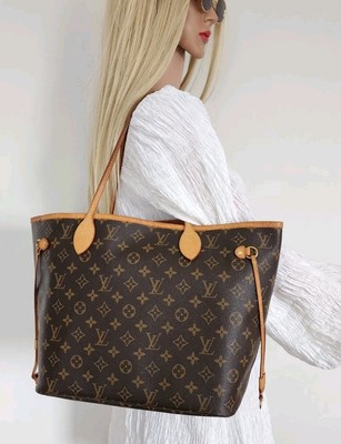 LOUIS VUITTON NEVERFULL MM MONOGRAM PIVOINE Box Dust ICONIC TOTE