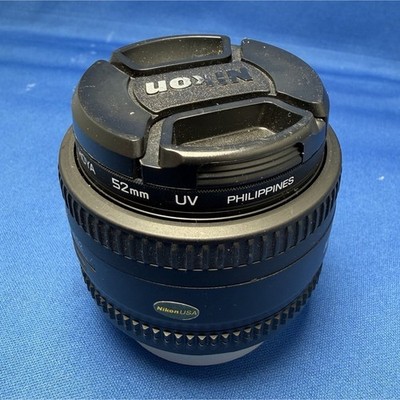Nikon AF NIKKOR 50mm f/1.8 Standard Lens, Nikon F Mount, 52mm Filter