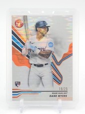 DANE MYERS 2024 TOPPS PRISTINE ORANGE PRISTINE ROOKIE /25 #133 MARLINS Q5194