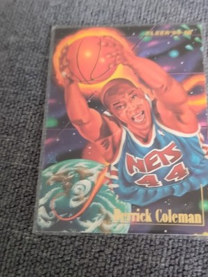 1994-95 Fleer - Pro Vision Derrick Coleman #4