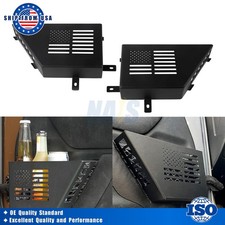 Metal Front Door Storage Side Insert Organizer Box Pockets fit Jeep Wrangler JK