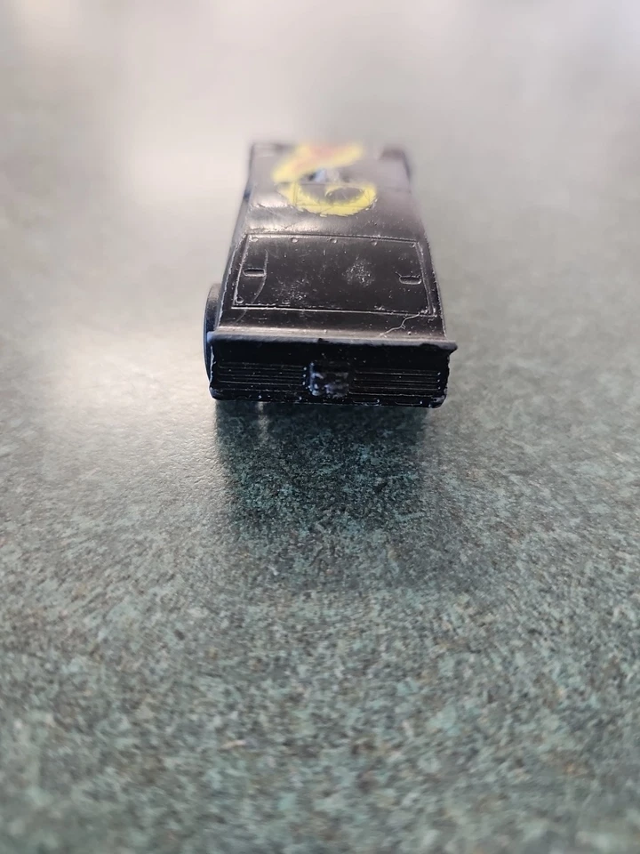 Vtg1977 Black Hot Wheels Human Torch Car Hong Kong Heroes Dragster Funny Car - Image 4 of 4