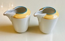 Pair Steelite Rio Harmony Individual Cream Milk Jugs Creamers Made In England