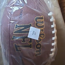 Jeff Blake sign football