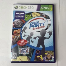 Game Party In Motion Xbox 360 Kinect Game CIB Complete in Case