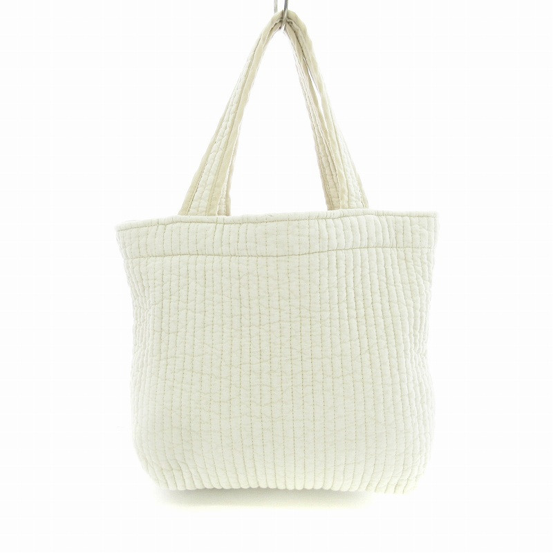 Pionunnal Move Tote Bag Women's Handbag White Fabric Pionunnal Move Tote Bag Women's Handbag White Fabric