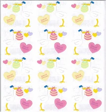 Mrs. Grossman's STORK Baby Special Delivery Scrapbook Stickers 3 Strips