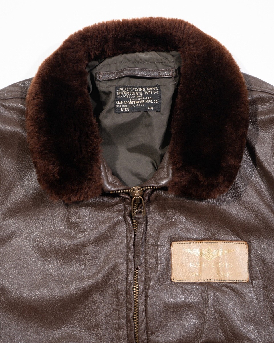 VIETNAM ERA USMC G-1 FLYING JACKET STAR SPORTSWEAR MFG. CO VIETNAM ERA USMC G-1 FLYING JACKET STAR SPORTSWEAR MFG. CO